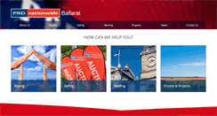 Desktop Screenshot of prdballarat.com.au